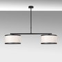 Opviq Way - 11621 Lámpara de araña en blanco y negro